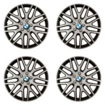 Poklice pro BMW 14 Dakar NC silver and black