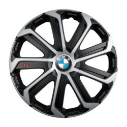 Poklice pro BMW 15 Evo black&silver