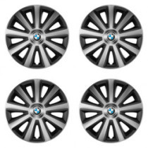 Poklice pro BMW 15 Aviator carbon silver&black