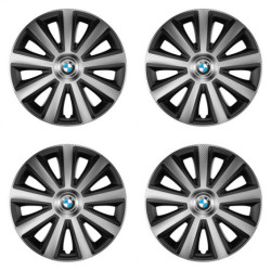 Poklice pro BMW 15 Aviator carbon silver&black