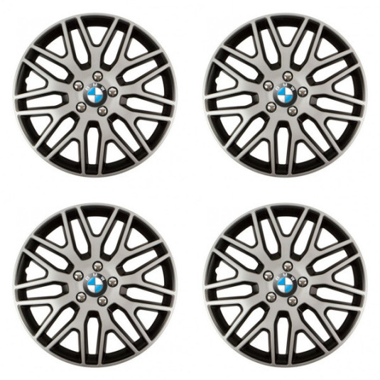 Poklice pro BMW 15 Dakar NC silver and black