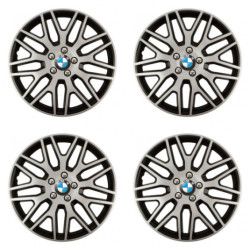 Poklice pro BMW 15 Dakar NC silver and black