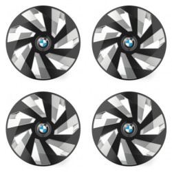 Poklice pro BMW 15 Vector RC black and silver