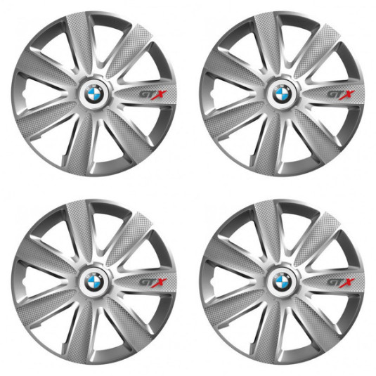 Poklice pro BMW 15 GTX CARBON silver