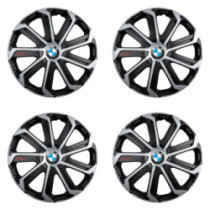 Poklice pro BMW 16 Evo black&silver