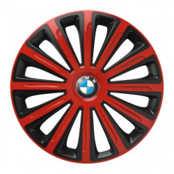Poklice pro BMW 16 TREND red and black