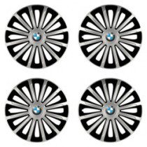 Poklice pro BMW 16 TREND silver and black