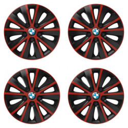 Poklice pro BMW 16 RAPIDE red and black