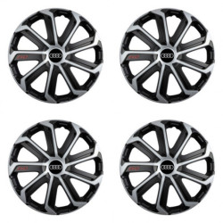 Poklice pro Audi 14 Evo black&silver