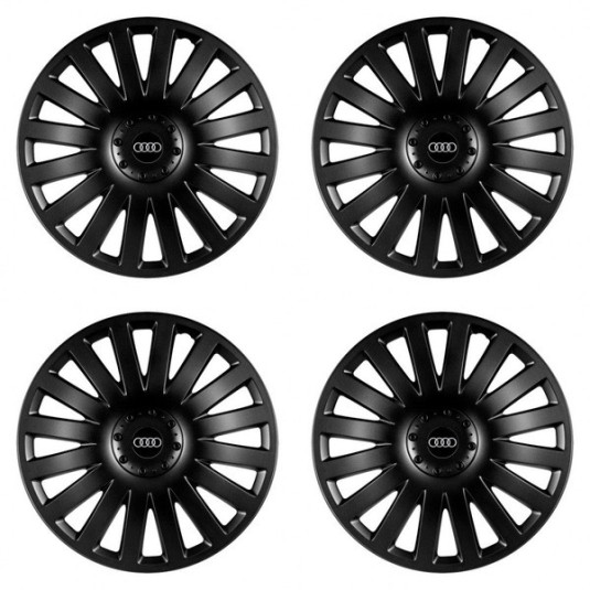 Poklice pro Audi 15 Smart black