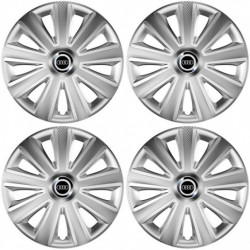 Poklice pro Audi 15 Aviator carbon silver