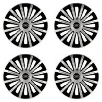 Poklice pro Audi 15 TREND silver and black