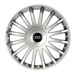 Poklice pro Audi 15 CRYSTAL silver
