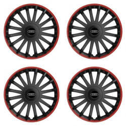 Poklice pro Audi 15 CRYSTAL RO black