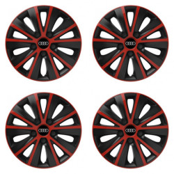 Poklice pro Audi 15 RAPIDE red and black
