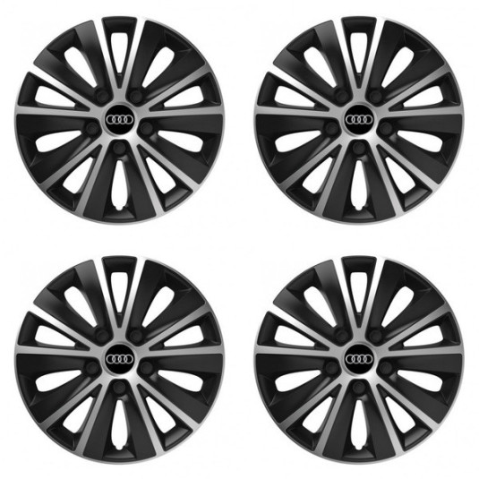 Poklice pro Audi 15 RAPIDE silver and black