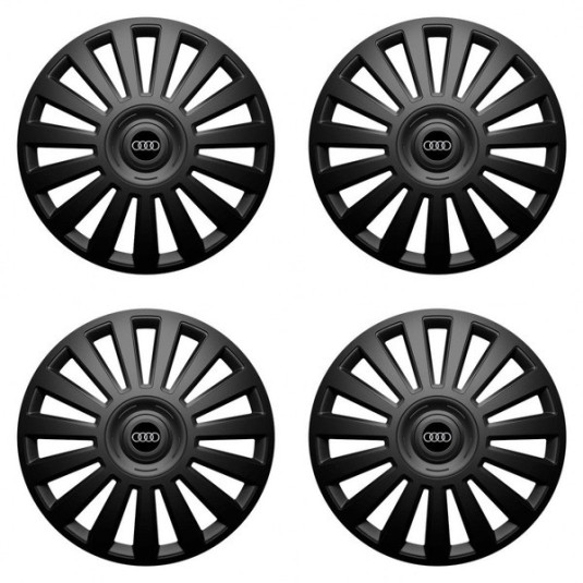 Poklice pro Audi 16 Luxury black