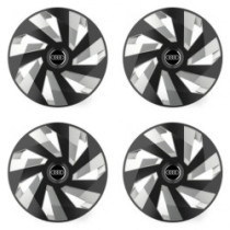 Poklice pro Audi 16 Vector RC black and silver