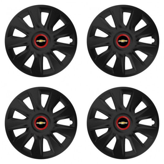 Poklice pro Chevrolet 14 STRATOS RR black