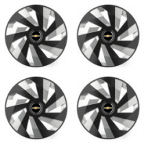 Poklice pro Chevrolet 15 Vector RC black and silver