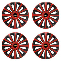 Poklice pro Chevrolet 15 TREND red and black