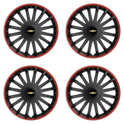 Poklice pro Chevrolet 15 CRYSTAL RO black