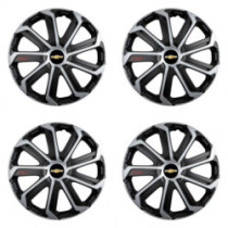 Poklice pro Chevrolet 16 Evo black&silver