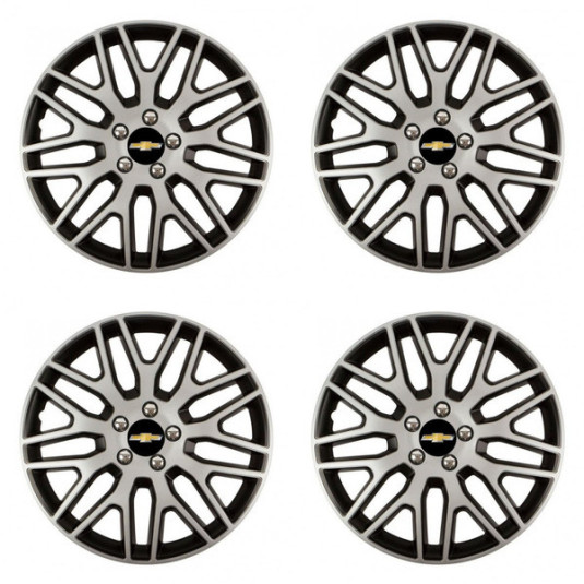 Poklice pro Chevrolet 16 Dakar NC silver and black