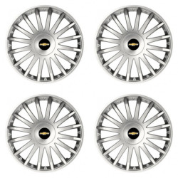 Poklice pro Chevrolet 16 CRYSTAL silver