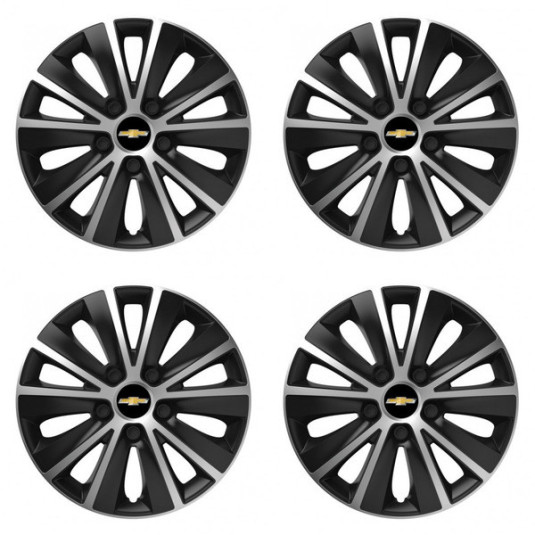 Poklice pro Chevrolet 16 RAPIDE silver and black