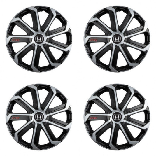Poklice pro Honda 14 Evo black&silver