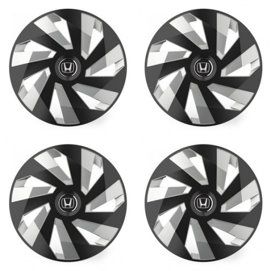 Poklice pro Honda 16 Vector RC black and silver