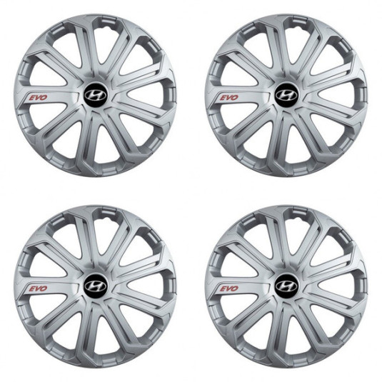 Poklice pro Hyundai 14 Evo silver