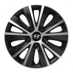 Poklice pro Hyundai 14 RAPIDE silver and black