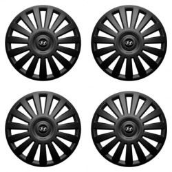 Poklice pro Hyundai 15 Luxury black