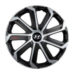 Poklice pro Hyundai 15 Evo black&silver