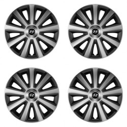 Poklice pro Hyundai 15 Aviator carbon silver&black