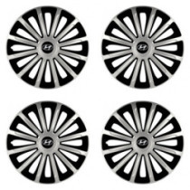 Poklice pro Hyundai 15 TREND silver and black