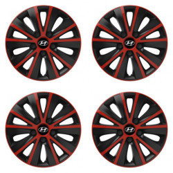 Poklice pro Hyundai 15 RAPIDE red and black