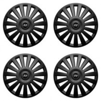 Poklice pro Hyundai 16 Luxury black