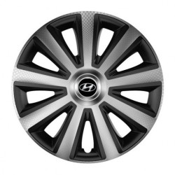 Poklice pro Hyundai 16 Aviator carbon silver&black