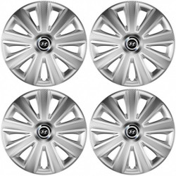 Poklice pro Hyundai 16 Aviator carbon RC 16 silver