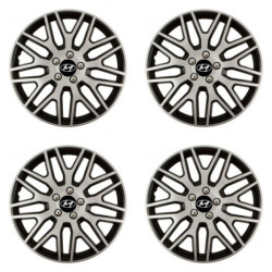 Poklice pro Hyundai 16 Dakar NC silver and black