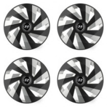 Poklice pro Hyundai 16 Vector RC black and silver