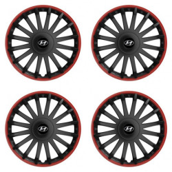 Poklice pro Hyundai 16 CRYSTAL RO black