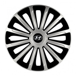 Poklice pro Hyundai 16 TREND silver and black