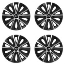 Poklice pro Hyundai 16 RAPIDE silver and black