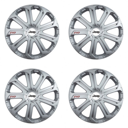 Poklice pro Jeep 14 Evo silver