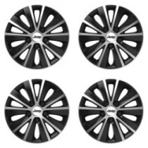 Poklice pro Jeep 14 RAPIDE silver and black
