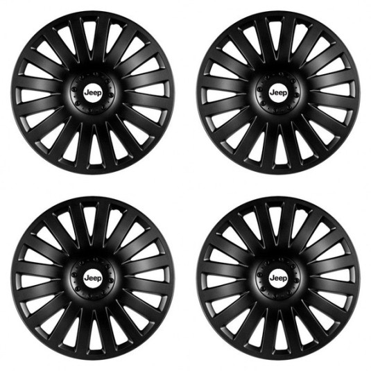 Poklice pro Jeep 15 Smart black